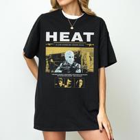 Heat Crime Cinema TShirt Cult 90s Heist Film Tee Shirt Graphic Short Sleeve Shirt Unisex Unisex Women AllSeason S