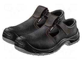 Boots | Size: 39 | black | leather | slip,impact | with metal toecap
