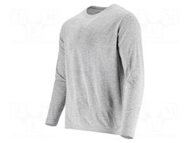 Long-sleeved t-shirt | Size: XXL (184/114-120) | grey | 170g/m2