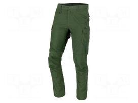Dungarees | Size: XL | green | slim-fit | 255g/m2 | combat trousers
