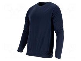 Long-sleeved t-shirt | Size: M (176/96-102) | navy blue | 170g/m2
