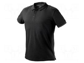 Polo shirt | Size: XXL | black | DENIM | 196g/m2