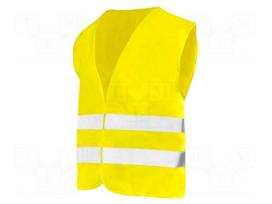 Reflection waistcoat | Size: XL | yellow