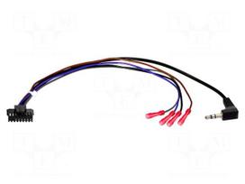 Universal cable for radio | 16pin,Jack 3,5mm,with leads