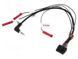 Universal cable for radio | 6pin,Jack 3,5mm,with leads