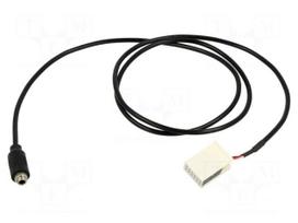 Aux adapter | Jack 3.5mm socket,Quadlock | BMW | screw