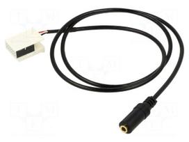 Aux adapter | Jack 3.5mm socket,Quadlock | VW