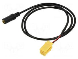 Aux adapter | Jack 3.5mm socket | Alfa Romeo,Fiat,Lancia,Smart