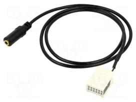 Aux adapter | Jack 3.5mm socket,Quadlock | Citroën,Peugeot