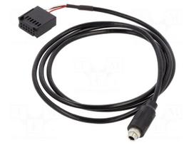 Aux adapter | Jack 3.5mm socket,Quadlock | Ford | screw