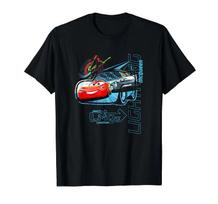 Disney Pixar Cars 3 Lightning Mcqueen Vs. Jackson Storm T-Shirt_ 4XL