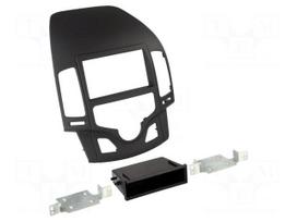 Radio frame | Hyundai | 2 DIN | black/rubber-touch