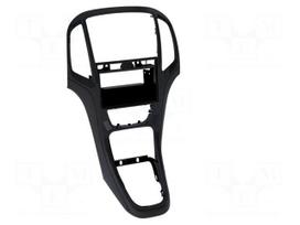 Radio frame | Opel | 2 DIN | black (pearl)