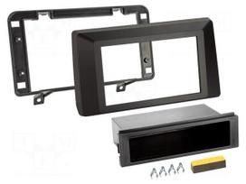 Radio frame | Dacia | 2 DIN | black
