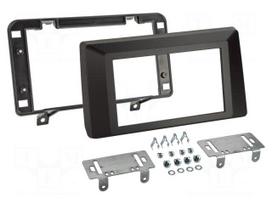 Radio frame | Dacia | 2 DIN | black