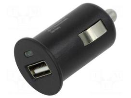 USB power supply | USB A socket | Sup.volt: 12÷24VDC | Inom: 1A | 5W