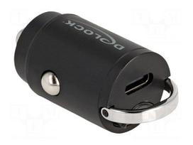 USB power supply | USB C socket | Sup.volt: 12÷24VDC | Inom: 1.5÷3A