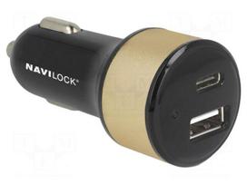 USB power supply | USB A socket,USB C socket | Sup.volt: 12÷24VDC