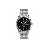 Tissot Le Locle Series Mechanical Movement 30m Water Resistant Watch Men watches Black Steel T0654301105100 Black Dial