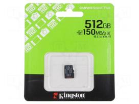 Memory card | microSDXC | 512GB | Class 10 UHS I U3 | R: 150MB/s