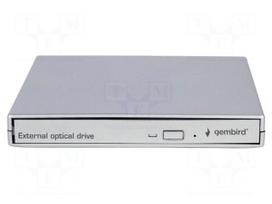 External DVD drive | silver | DC,USB B socket | USB 2.0