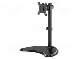 Stand | 9kg | 13÷32" | black | 75x75mm,100x100mm | plastic,steel