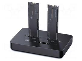 Docking station | USB 3.2 Gen 2x2 | black