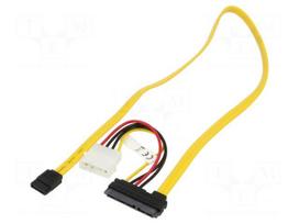 Adapter | SATA plug,SATA L-Type plug | 0.5m