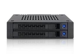 Icy Dock MB742SP-B drive bay panel Black