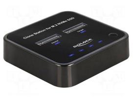 Docking station | USB 3.2 Gen 2 | M.2 (M key) x2,USB C socket x2