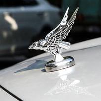 Exterior Decoration 1PC Car Bonnet Front Hood Eagle Ornament Badge Auto Front Cover 3D Eagle Emblem Car Modification Accessorie