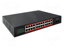 Switch Ethernet | IEC C13,RJ45 socket x24,SFP x2 | PnP | black
