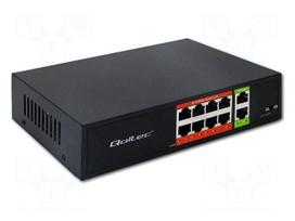 Switch Ethernet | IEC C13,RJ45 socket x8 | PnP,PoE (PoE) | black