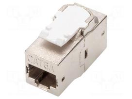 RJ 45 coupler | Keystone | RJ45 socket,both sides | connection 1: 1