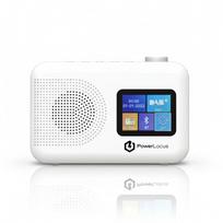 PowerLocus DAB+ FM/AM Portable Wireless Radio / Alarm Clock Bluetooth