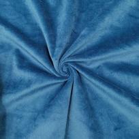 Minky Fabric Super Soft Plush Velvet Fabrics Diy Handmade Home Textile Toy Doll Apparel Cushion Pillow Blanket Material 45 x150cm tamsiai mėlyna