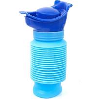 Retractable Emergency Urinal - Mini Portable Toilet for Camping, Outdoors and Traveling - For Kids and Adults - 750mL