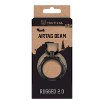 Tactical Airtag Beam Rugged 2.0 Protective Case for Apple Airtag / black