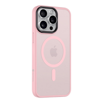 Tactical MagForce Hyperstealth Cover for iPhone 15 Pro Max Pink Panther