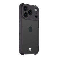 Tactical Quantum Stealth Cover for Apple iPhone 17 Pro / clear/black