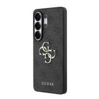 Guess PU 4G Metal Logo Case for Samsung Galaxy S26 Ultra / grey