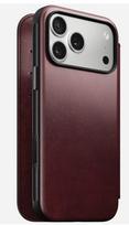 Nomad Modern Leather Folio mobile phone case 16 cm (6.3") Burgundy