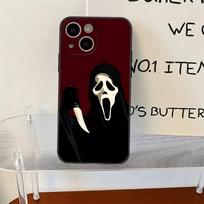 Ghostface Horror Scream Art Phone Case For iPhone 16 15 14 13 12 11 Pro Max XS X XR 7 8 SE Back Cover iPhone 13 Mini