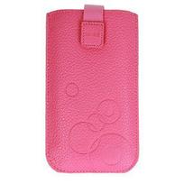 Universali kišenė telefono korpusui iLike Universal Leather Pocket Case XL Fuchsia