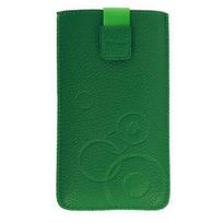Universali kišenė telefono korpusui iLike Universal Leather Pocket Case XL Green