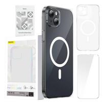Baseus Magnetic Crystal Clear Phone Case for iPhone 13 / transparent