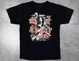 SALE Vtg Avril Lavigne Tour 2003 Heavy Cotton Black All Size Unisex Shirt Unisex T-Shirt L