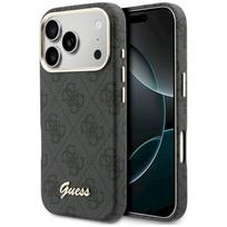 Guess 4G Script MagSafe Case for iPhone 17 Pro / black