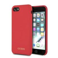 Guess GUHCI8LSGLRE Silicone Hard Case for iPhone 7/8/SE 2020/SE 2022 / red