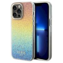 Guess GUHCP13XHDECMI Hardcase IML Faceted Mirror Disco Iridescen for iPhone 13 Pro Max 6.7"